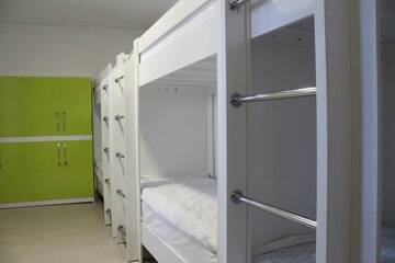 Фото номера Спальное место на двухъярусной кровати в общем номере для мужчин Хостелы Park Hostel Osh г. Ош 8