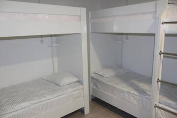 Фото номера Спальное место на двухъярусной кровати в общем номере для женщин Хостелы Park Hostel Osh г. Ош 5
