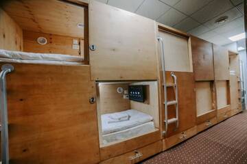 Фото номера Одноместный номер Капсульные отели CAPSULE Hotel г. Ош 24